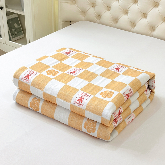 91家纺网 家纺一手货源 找家纺 茗婷家纺 2025秋冬爆款茗婷红豆牌电热毯图花型随机 6545