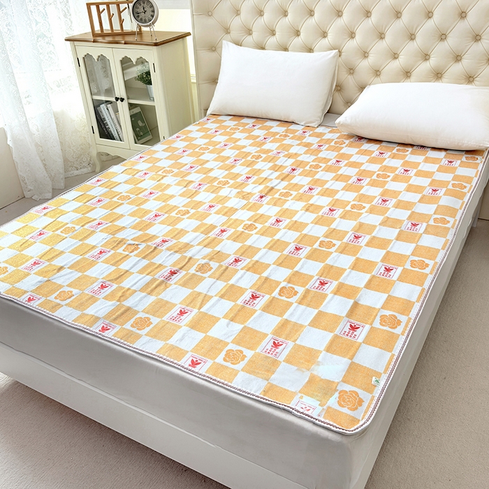 91家纺网 家纺一手货源 找家纺 茗婷家纺 2025秋冬爆款茗婷红豆牌电热毯图花型随机 6545