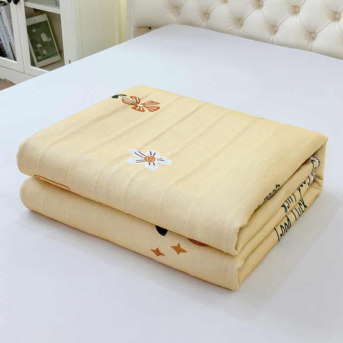 91家纺网 家纺一手货源 找家纺 茗婷家纺 2025秋冬爆款茗婷红豆牌电热毯图花型随机 6547