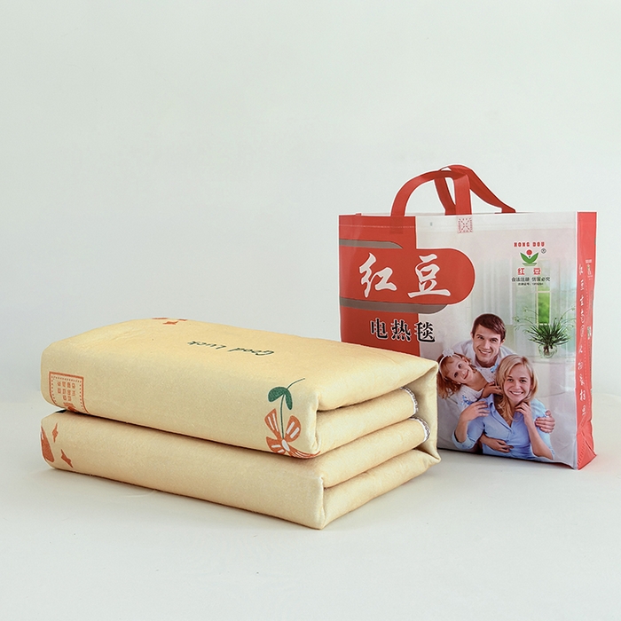 91家纺网 家纺一手货源 找家纺 茗婷家纺 2025秋冬爆款茗婷红豆牌电热毯图花型随机 6547