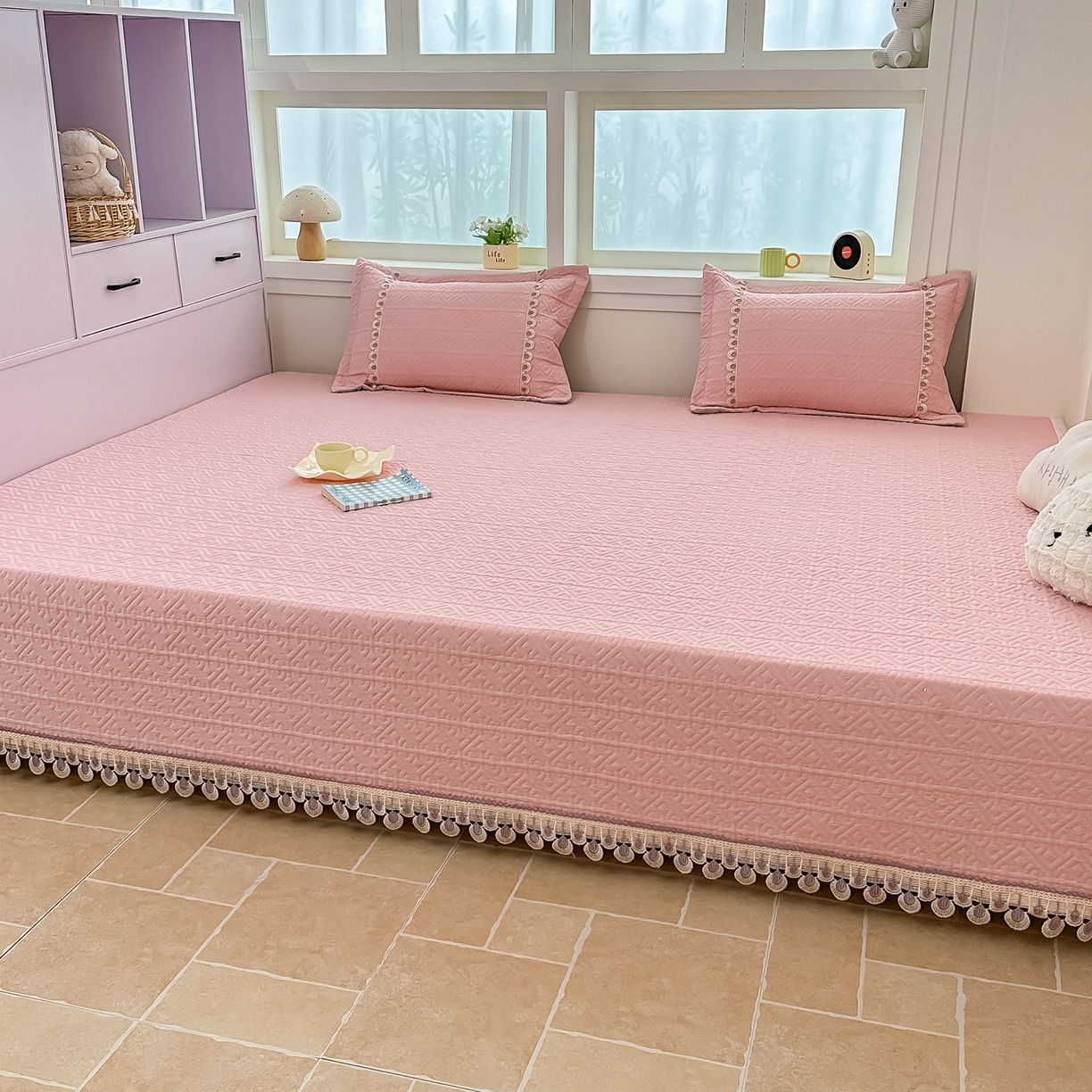 91家纺网 家纺一手货源 找家纺 （总）手艺人家纺 2025新款全棉水洗棉榻榻米床盖炕盖系列