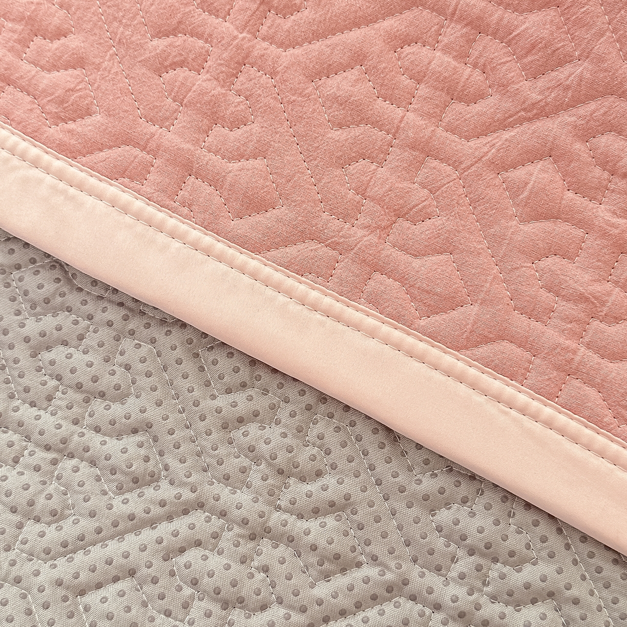 91家纺网 家纺一手货源 找家纺 手艺人家纺 2025新款全棉水洗棉榻榻米床盖炕盖系列 SX10