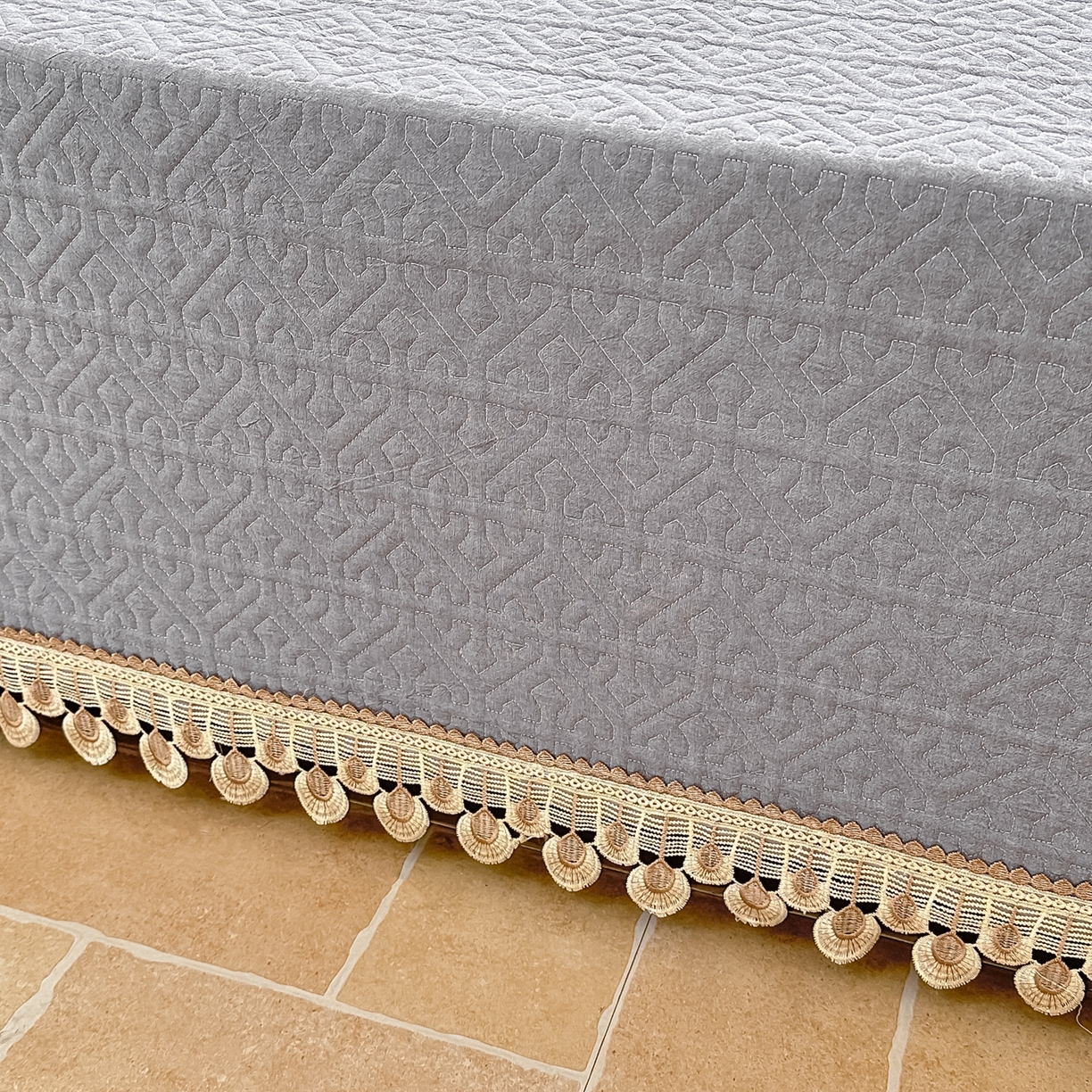 91家纺网 家纺一手货源 找家纺 手艺人家纺 2025新款全棉水洗棉榻榻米床盖炕盖系列 SX12