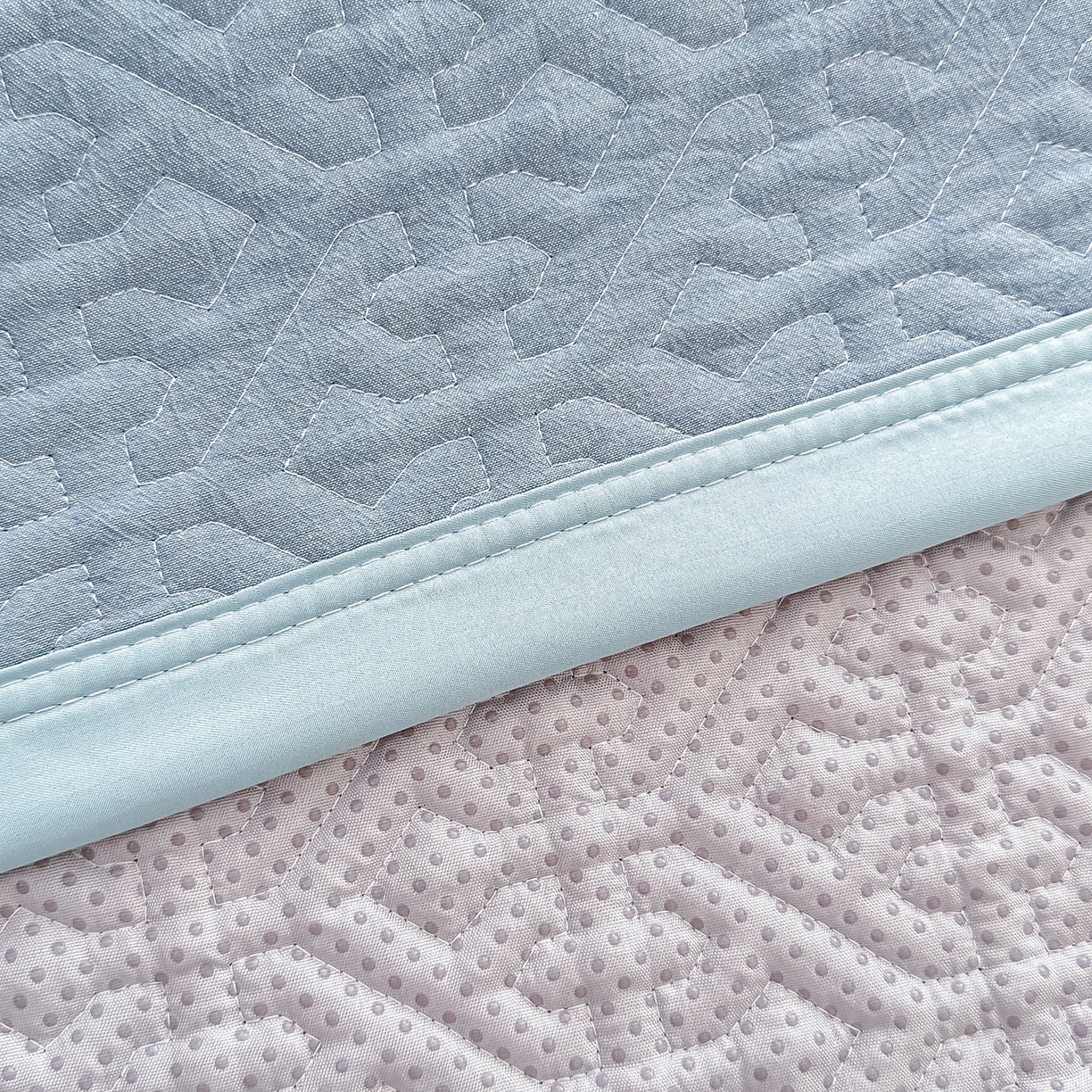 91家纺网 家纺一手货源 找家纺 手艺人家纺 2025新款全棉水洗棉榻榻米床盖炕盖系列 SX13