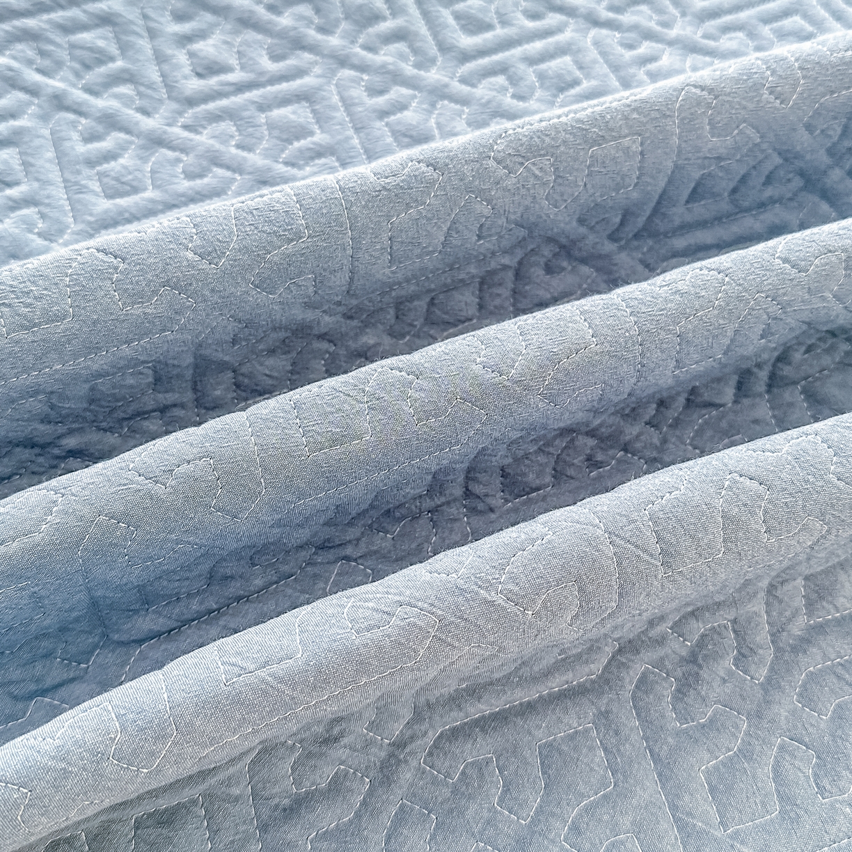 91家纺网 家纺一手货源 找家纺 手艺人家纺 2025新款全棉水洗棉榻榻米床盖炕盖系列 SX13