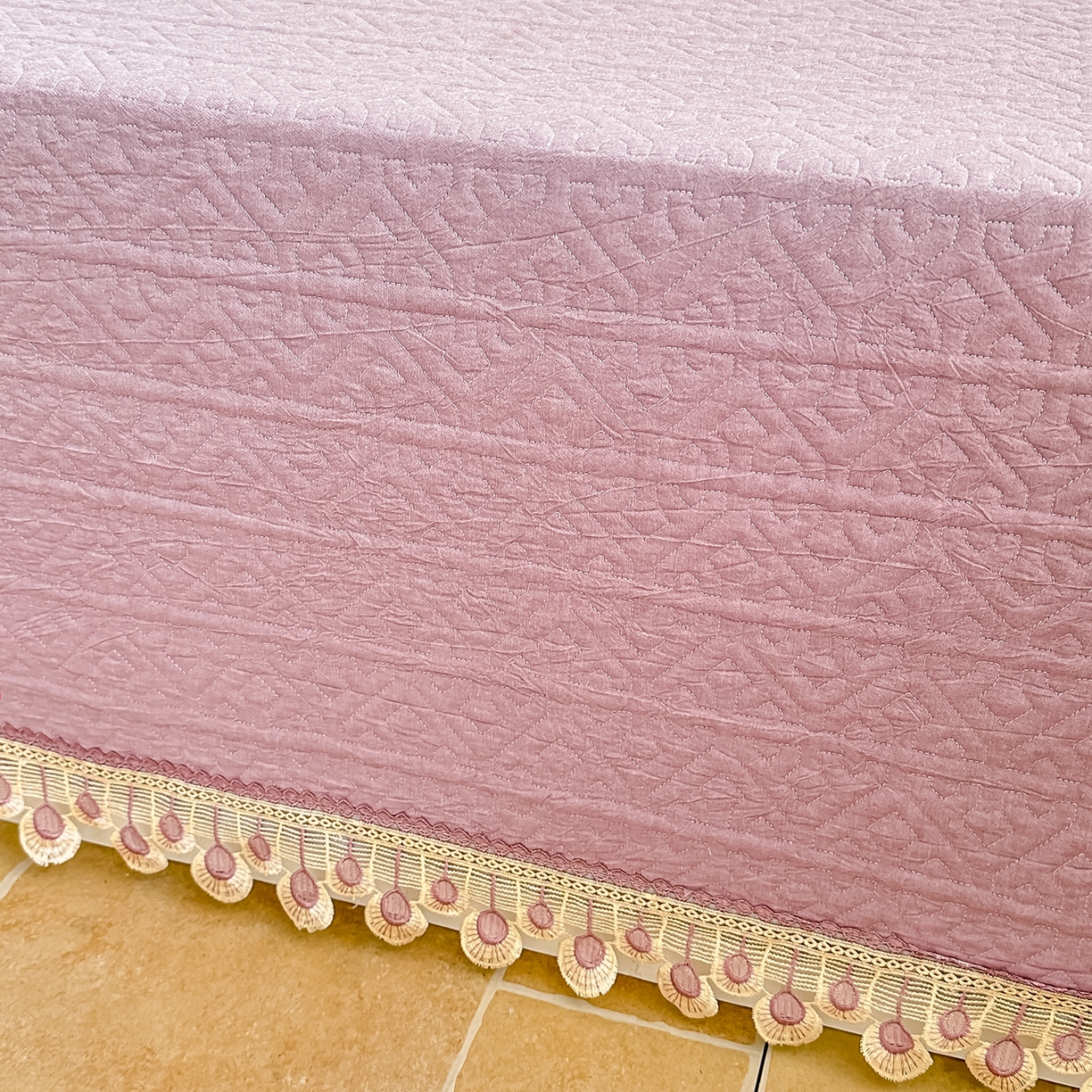 91家纺网 家纺一手货源 找家纺 手艺人家纺 2025新款全棉水洗棉榻榻米床盖炕盖系列 SX15