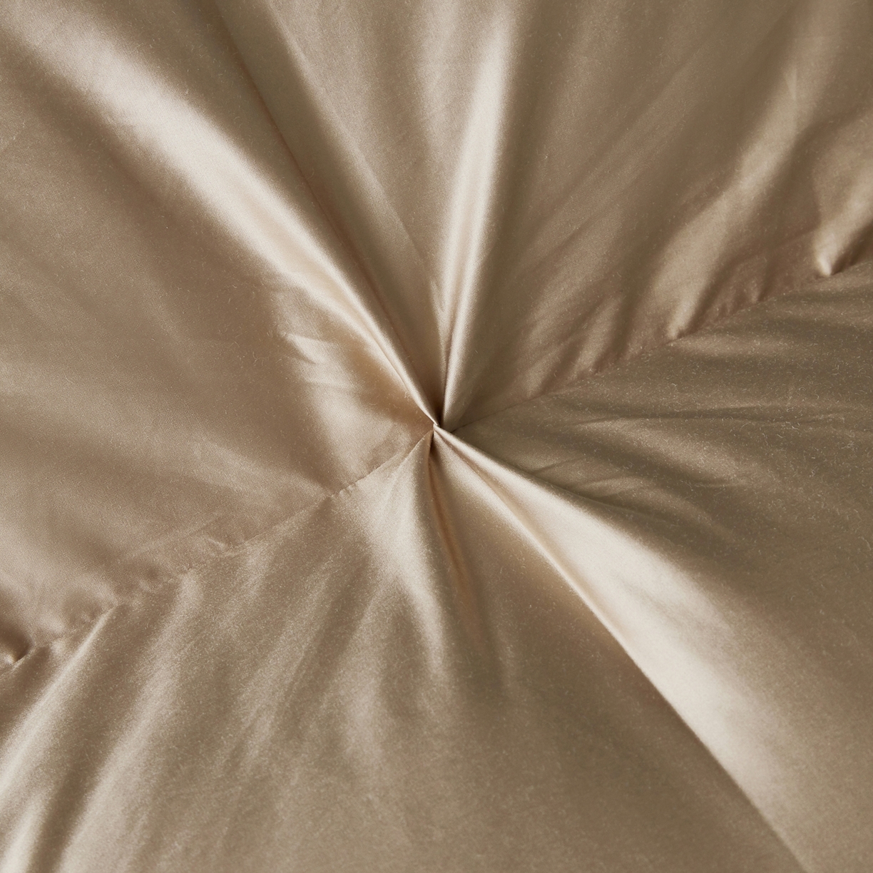 91家纺网 家纺一手货源 找家纺 岚司羽 2025新款花好月圆鹅绒被 被子被芯 花好月圆 香槟色