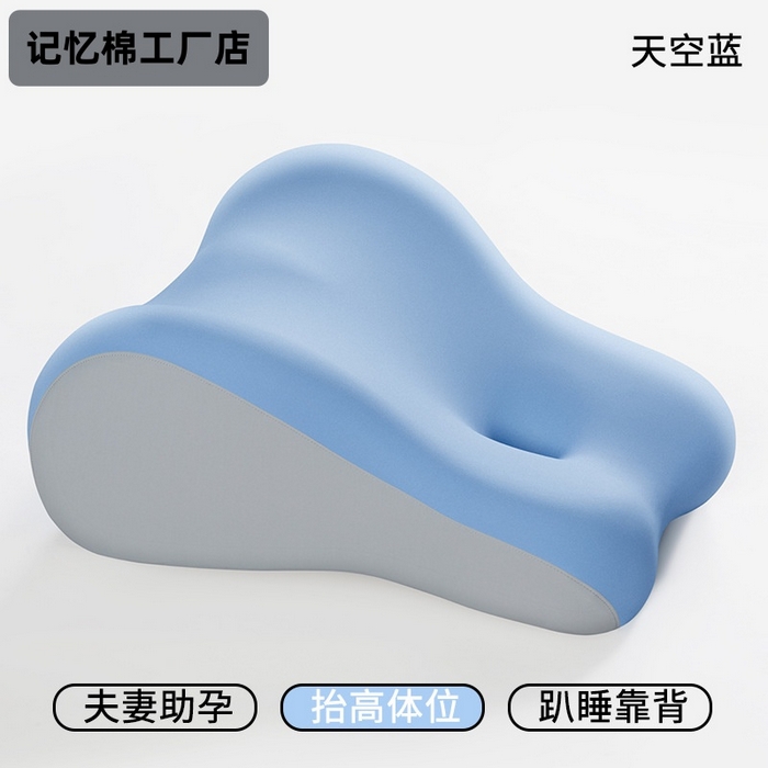 91家纺网 家纺一手货源 找家纺 （总）绮甜枕语 2025新款汽车头枕腰靠司机专用记忆棉护腰护颈车载靠垫 透气慢回弹座椅腰