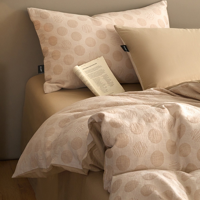 91家纺网 家纺一手货源 找家纺 （总）乐美家纺 2025秋冬新款三层纱大提花系列四件套