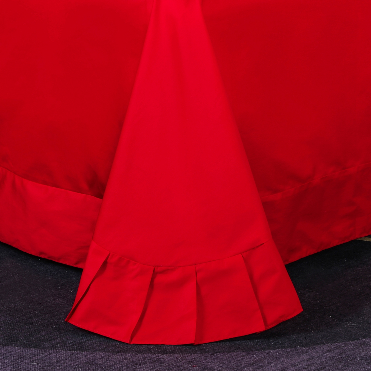 91家纺网 家纺一手货源 找家纺 浩情国际婚庆供货中心 2026新款100%全棉长绒棉纯棉婚庆四件套结婚刺绣六件套多件套长期供货 新婚快乐