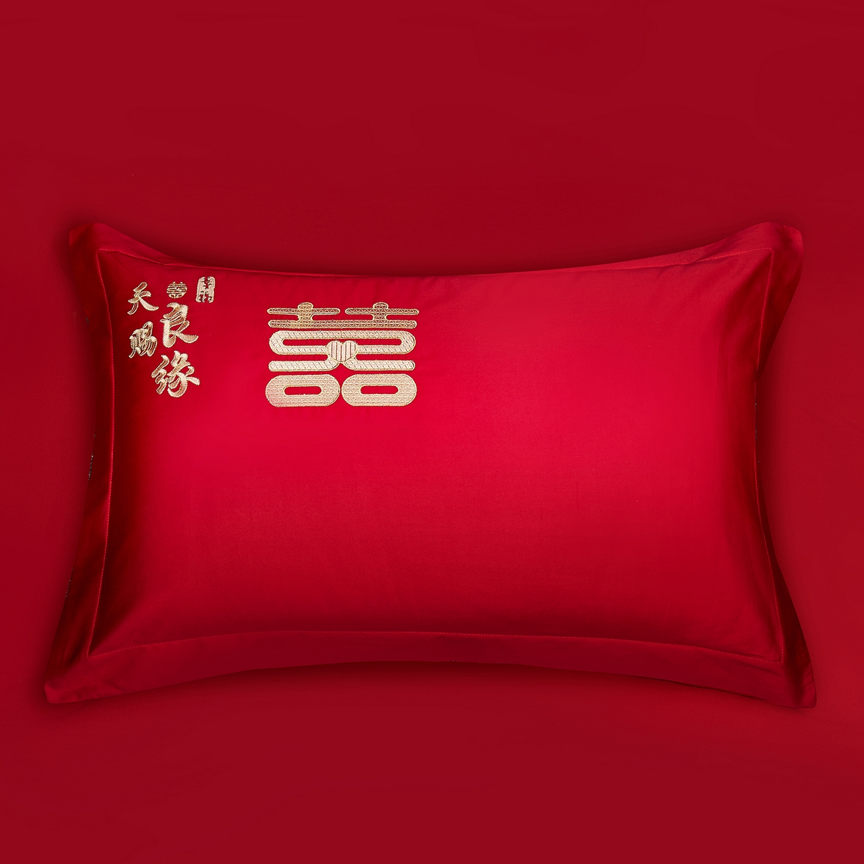 91家纺网 家纺一手货源 找家纺 浩情国际婚庆供货中心 2026新款100%全棉长绒棉纯棉婚庆四件套结婚刺绣六件套多件套长期供货 龙凤囍事