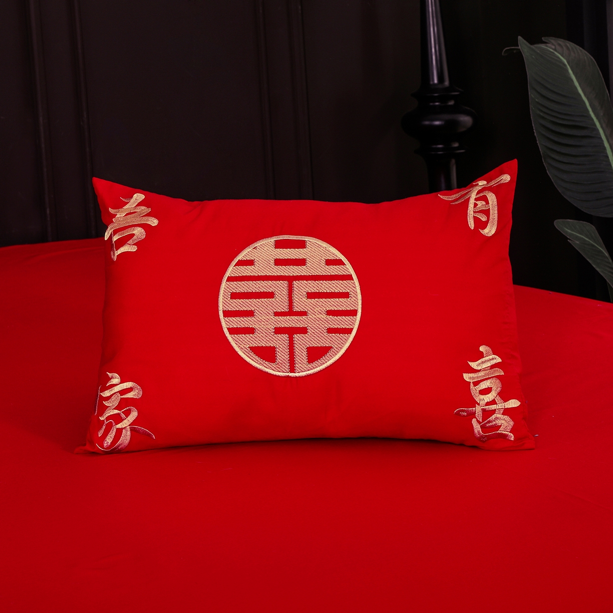 91家纺网 家纺一手货源 找家纺 浩情国际婚庆供货中心 2026新款100%全棉长绒棉纯棉婚庆四件套结婚刺绣六件套多件套长期供货 一生有你