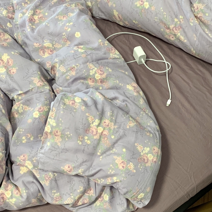 91家纺网 家纺一手货源 找家纺 源启生活 2025新款A类全棉双层纱四件套 伊芙琳