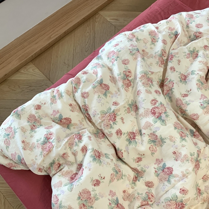 91家纺网 家纺一手货源 找家纺 源启生活 2025新款A类全棉双层纱四件套 拜里朵