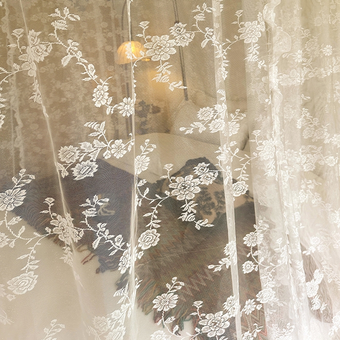 91家纺网 家纺一手货源 找家纺 （总）都市缘蚊帐 2026新款303欧式浪漫导轨蕾丝提花蚊帐