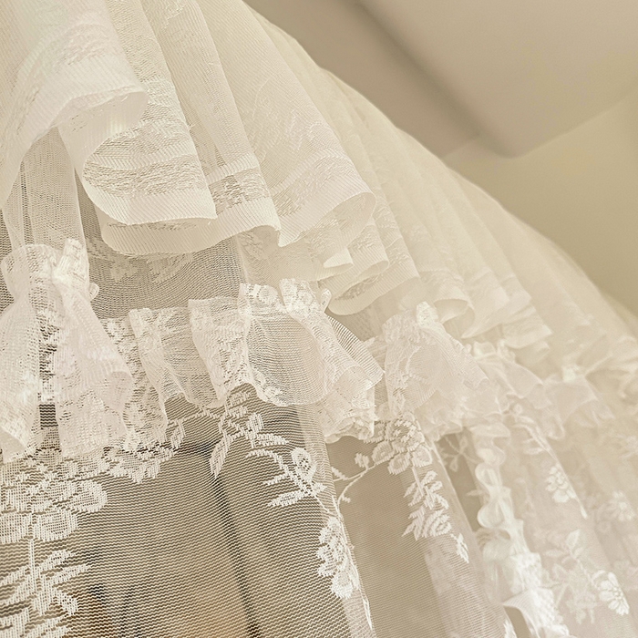 91家纺网 家纺一手货源 找家纺 （总）都市缘蚊帐 2026新款303欧式浪漫导轨蕾丝提花蚊帐