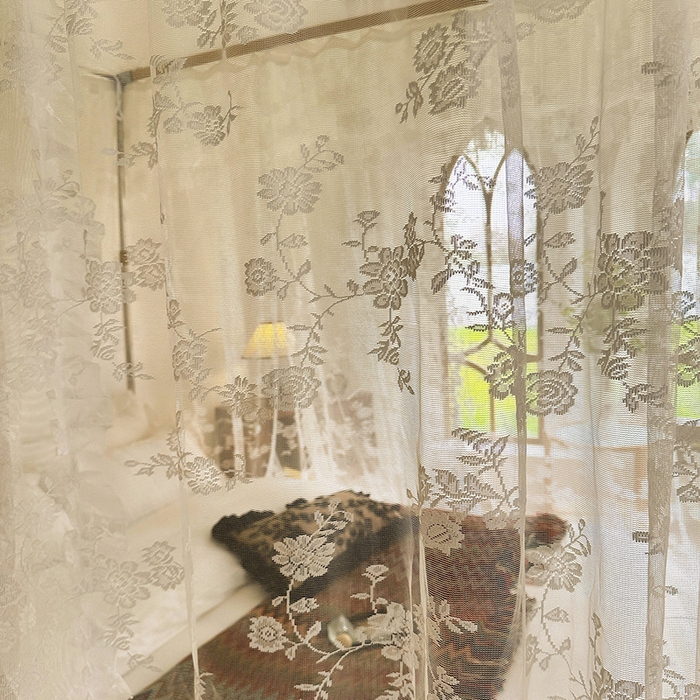 91家纺网 家纺一手货源 找家纺 （总）都市缘蚊帐 2026新款303欧式浪漫导轨蕾丝提花蚊帐