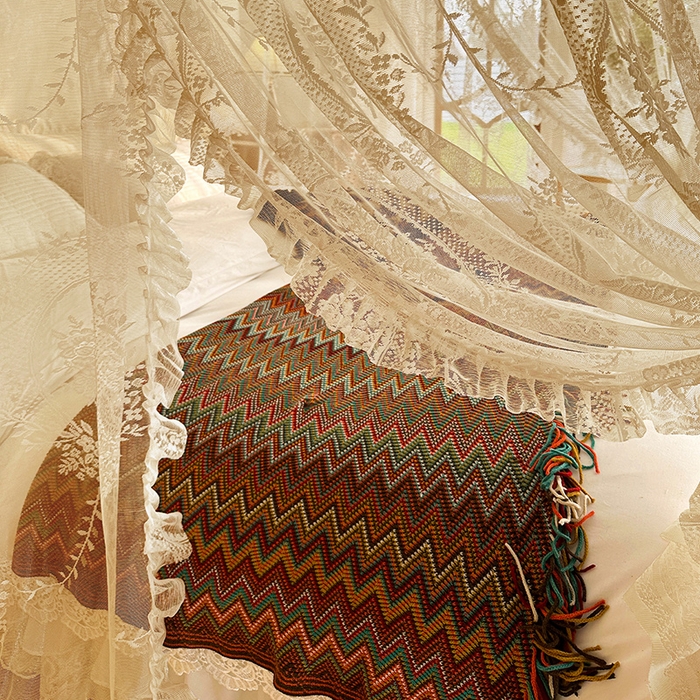 91家纺网 家纺一手货源 找家纺 都市缘蚊帐 2026新款303欧式浪漫导轨蕾丝提花蚊帐 303薇尔庄园-奶油杏