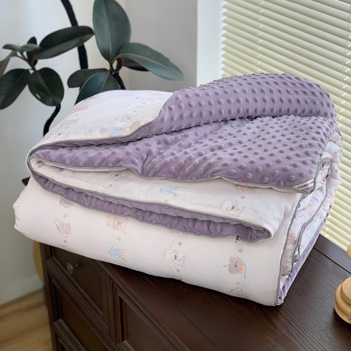 91家纺网 家纺一手货源 找家纺 源启生活 2025新款豆豆被 玛卡巴卡