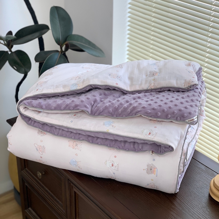 91家纺网 家纺一手货源 找家纺 源启生活 2025新款豆豆被 玛卡巴卡