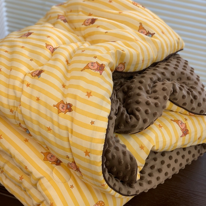 91家纺网 家纺一手货源 找家纺 源启生活 2025新款豆豆被 晚安小星星