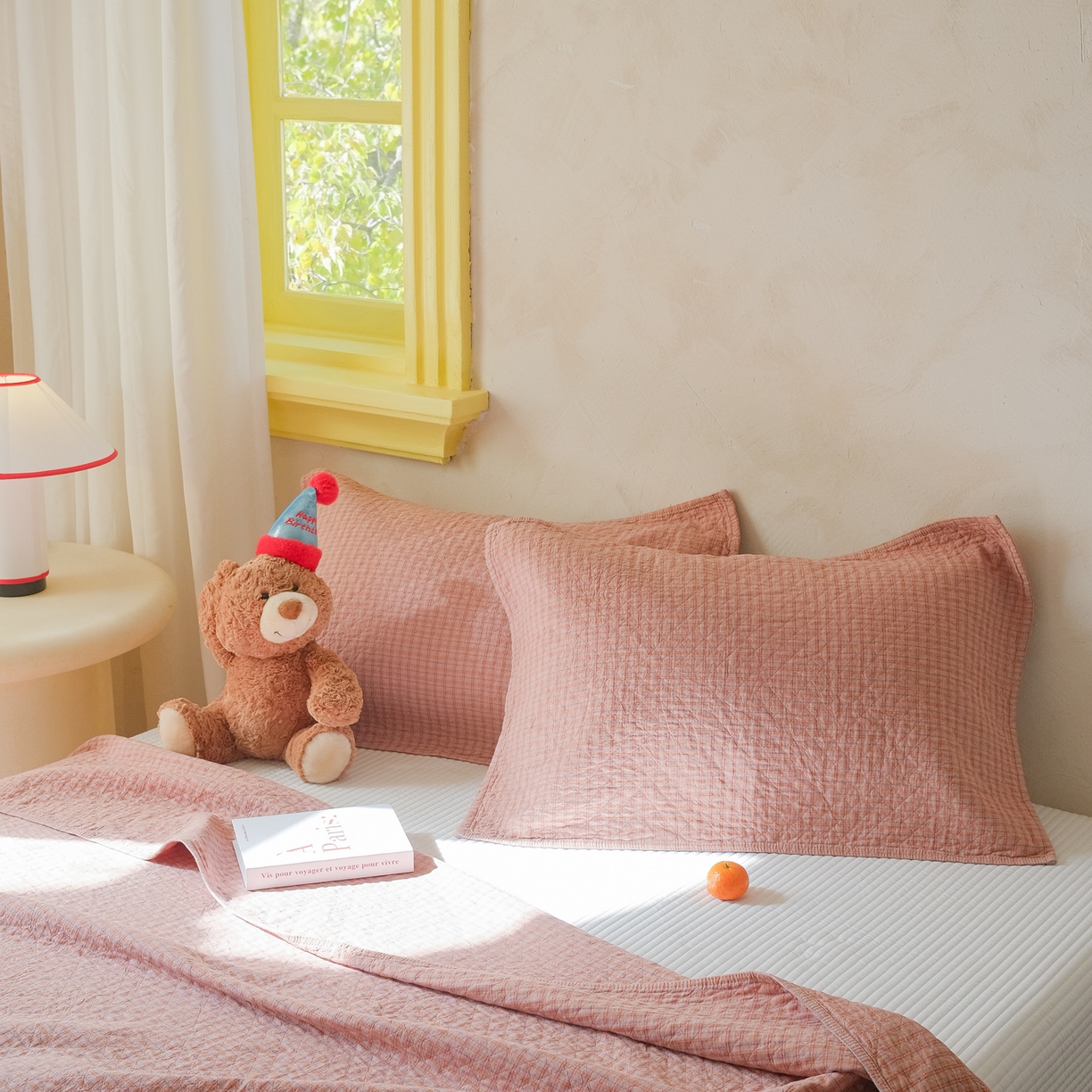 91家纺网 家纺一手货源 找家纺 （总）沐瑟家纺 2026新款全棉四层纱布无印枕巾