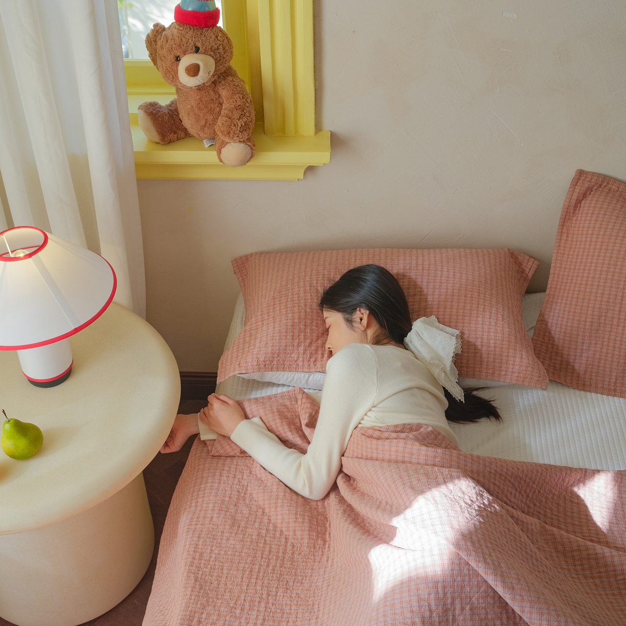 91家纺网 家纺一手货源 找家纺 （总）沐瑟家纺 2026新款全棉四层纱布无印枕巾