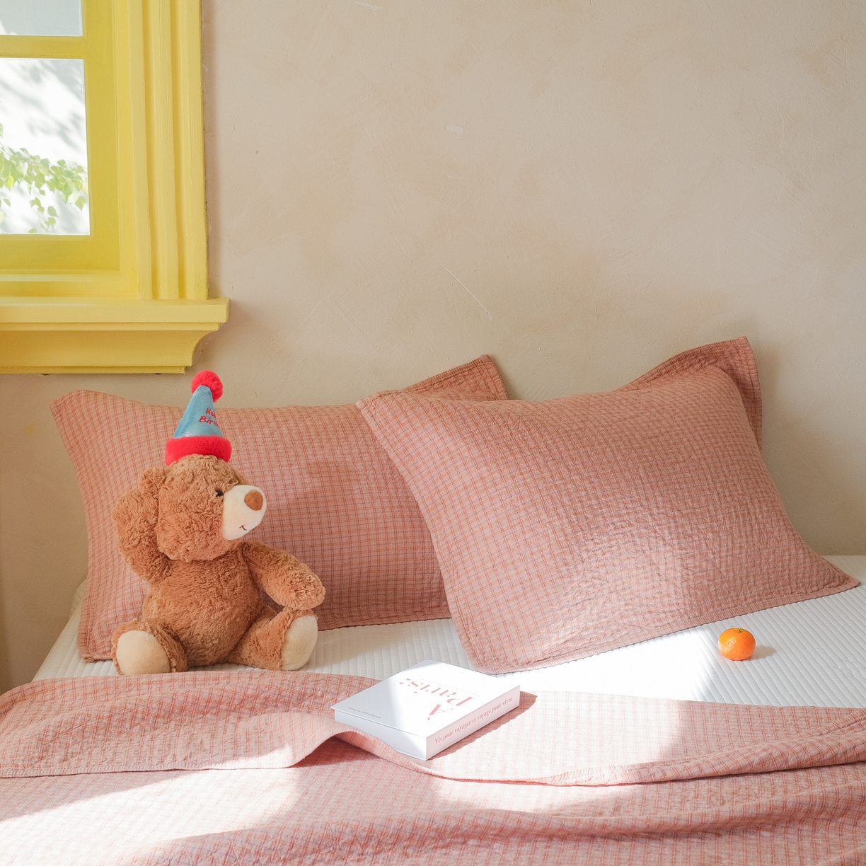 91家纺网 家纺一手货源 找家纺 （总）沐瑟家纺 2026新款全棉四层纱布无印枕巾