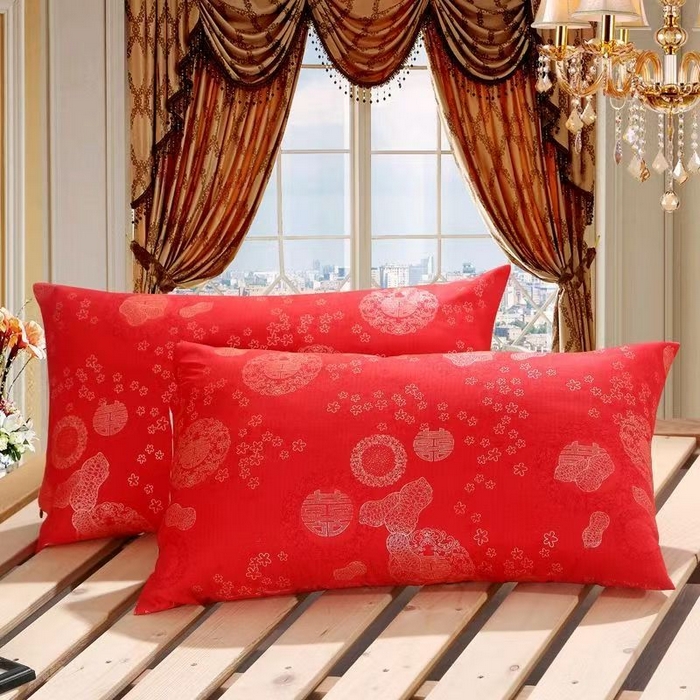 91家纺网 家纺一手货源 找家纺 （总）浩情国际婚庆供货中心 2026新款通用全棉婚庆枕芯方垫芯系列