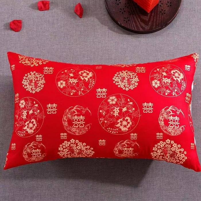 91家纺网 家纺一手货源 找家纺 （总）浩情国际婚庆供货中心 2026新款通用全棉婚庆枕芯方垫芯系列