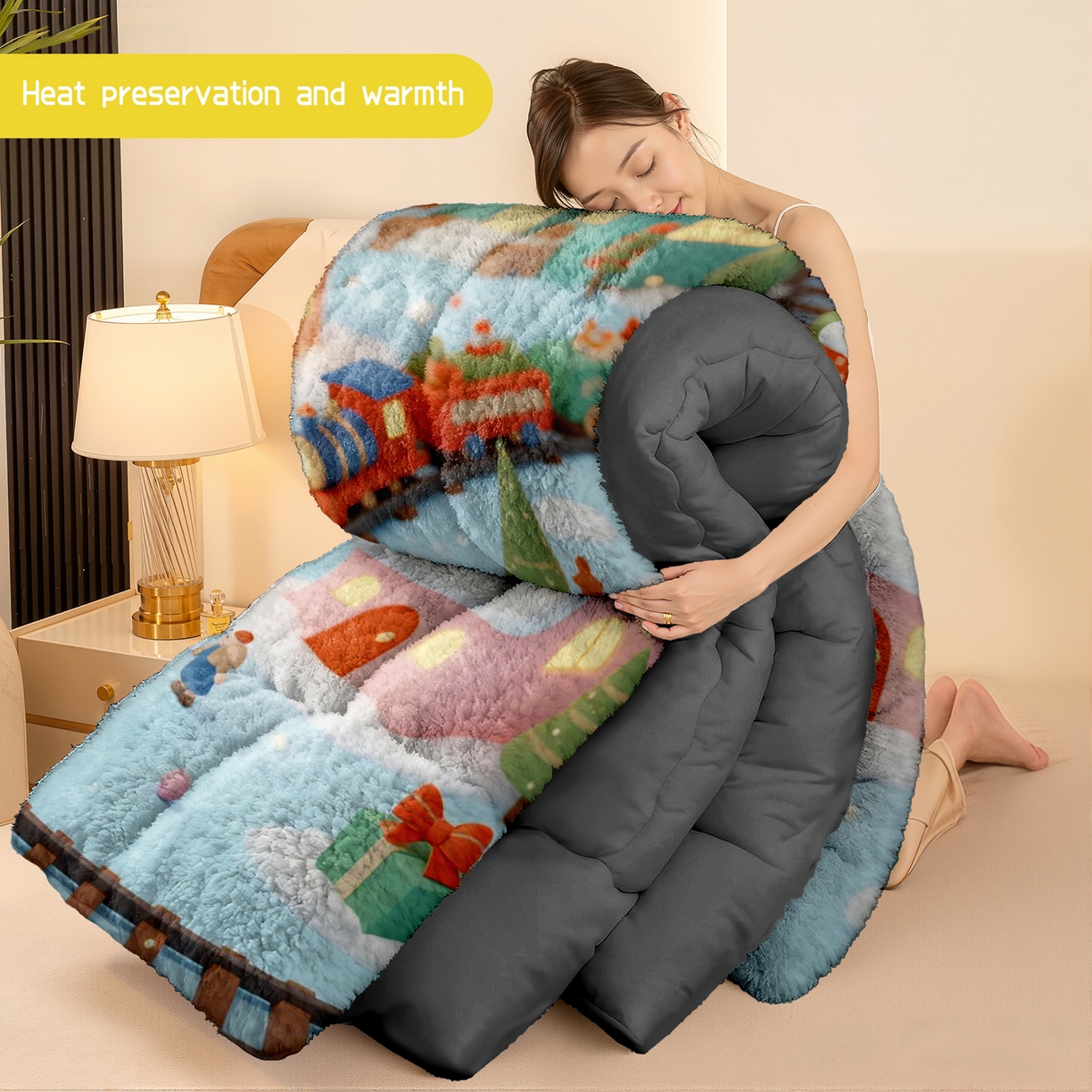 91家纺网 家纺一手货源 找家纺 合纵跨境工厂 一件定制pod模式jit跨境180G牛奶绒被子三件套一件代发temu希音集采shein亚马逊速卖通 02510140031