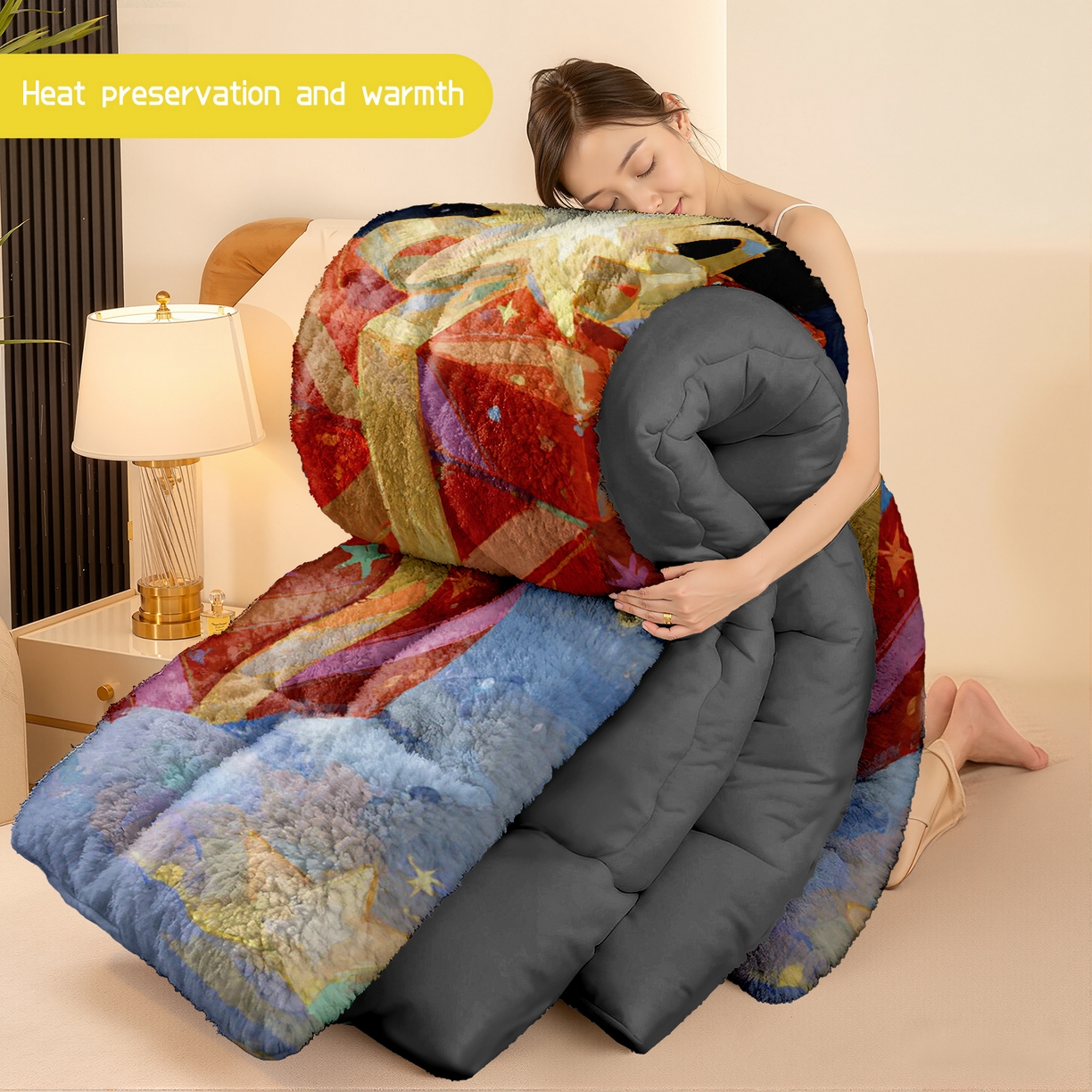 91家纺网 家纺一手货源 找家纺 合纵跨境工厂 一件定制pod模式jit跨境180G牛奶绒被子三件套一件代发temu希音集采shein亚马逊速卖通 02510140029