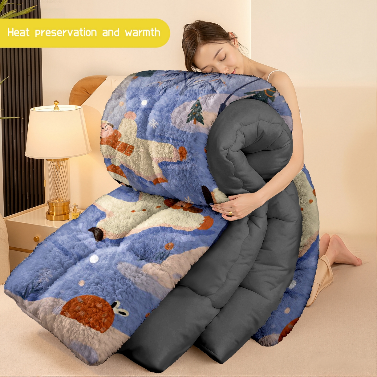 91家纺网 家纺一手货源 找家纺 合纵跨境工厂 一件定制pod模式jit跨境180G牛奶绒被子三件套一件代发temu希音集采shein亚马逊速卖通 02510140033