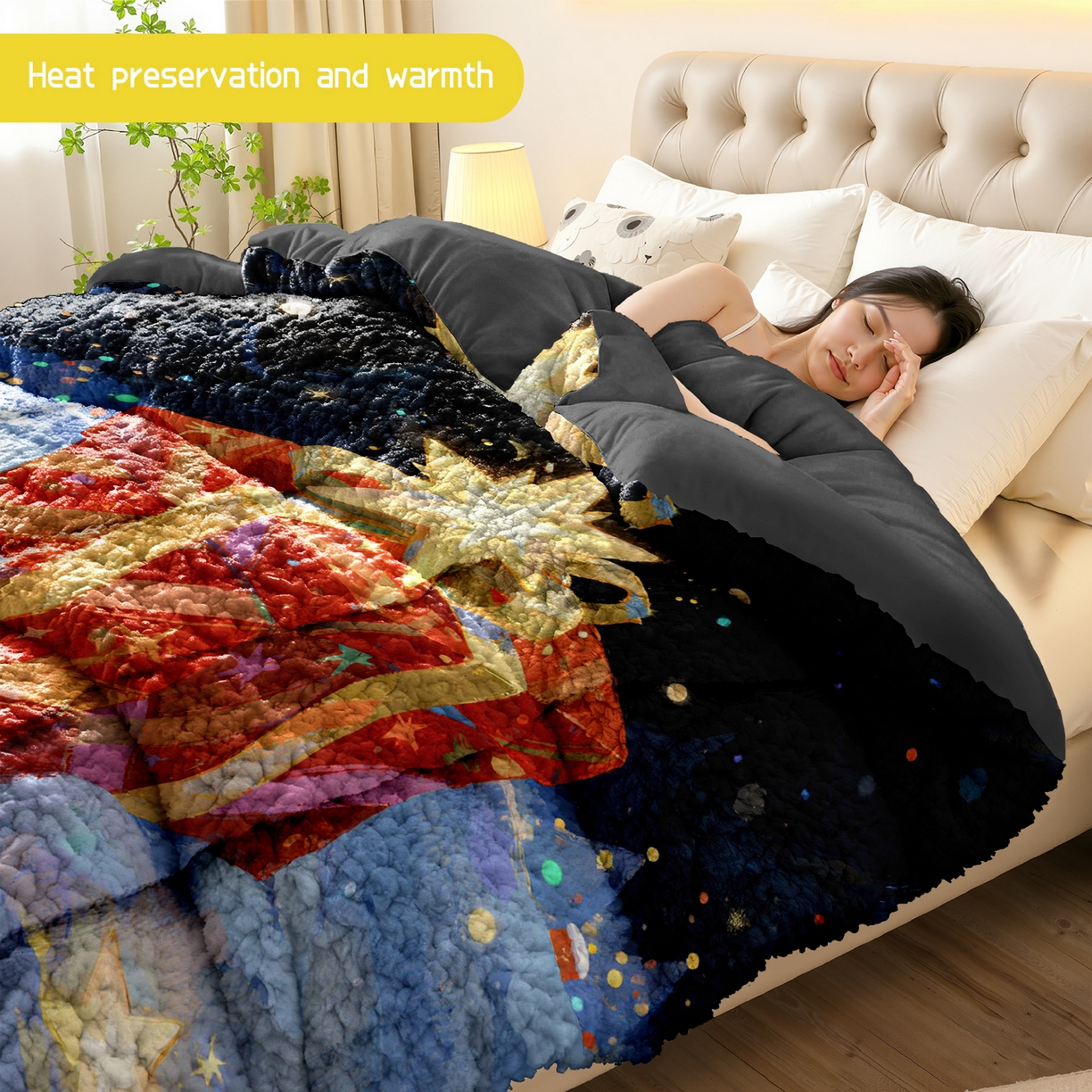 91家纺网 家纺一手货源 找家纺 合纵跨境工厂 一件定制pod模式jit跨境180G牛奶绒被子三件套一件代发temu希音集采shein亚马逊速卖通 02510140029