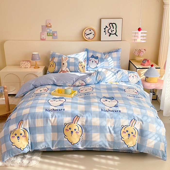 91家纺网 家纺一手货源 找家纺 （总）美达家纺 2026新款正版授权吉伊卡哇全棉纯棉四件套