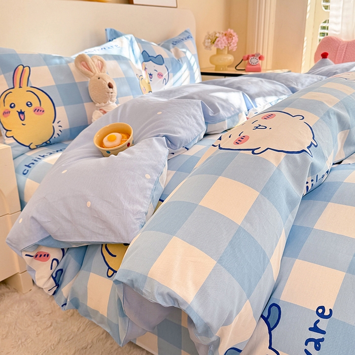 91家纺网 家纺一手货源 找家纺 （总）美达家纺 2026新款正版授权吉伊卡哇全棉纯棉四件套