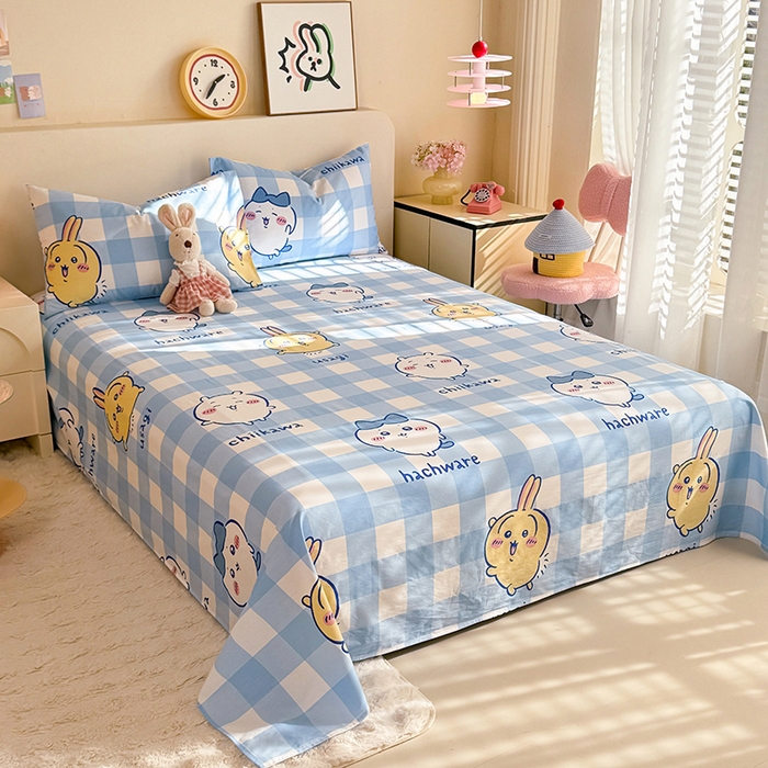 91家纺网 家纺一手货源 找家纺 （总）美达家纺 2026新款正版授权吉伊卡哇全棉纯棉四件套