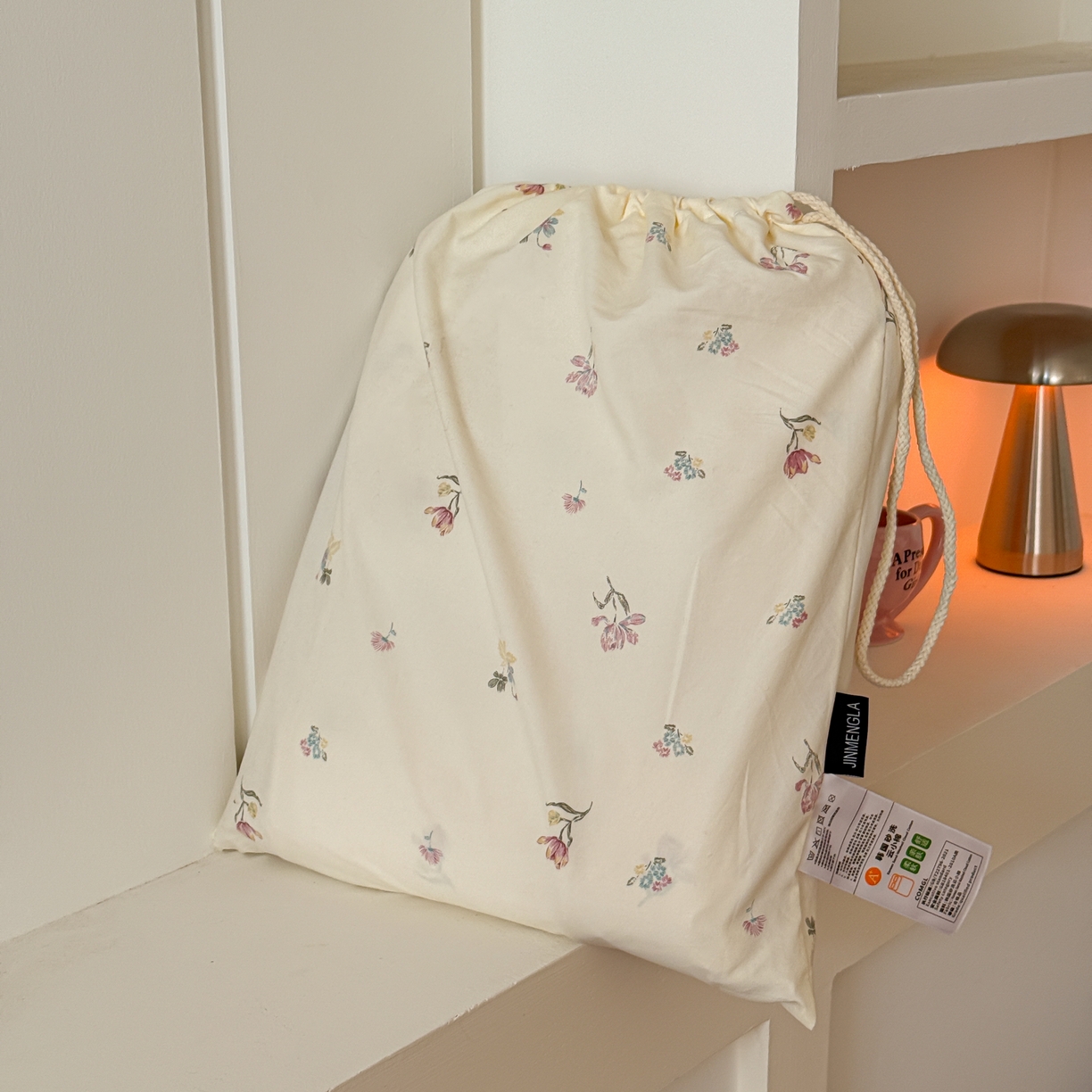 91家纺网 家纺一手货源 找家纺 （总）金梦拉家纺 2026新款春夏古法水洗仿棉砂洗云小棉小布袋四件套