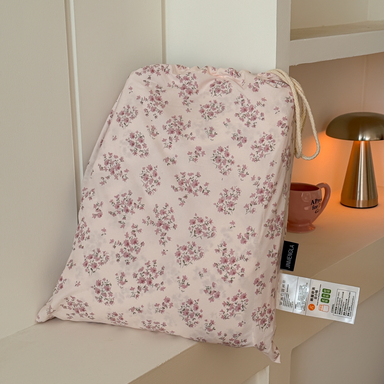 91家纺网 家纺一手货源 找家纺 （总）金梦拉家纺 2026新款春夏古法水洗仿棉砂洗云小棉小布袋四件套