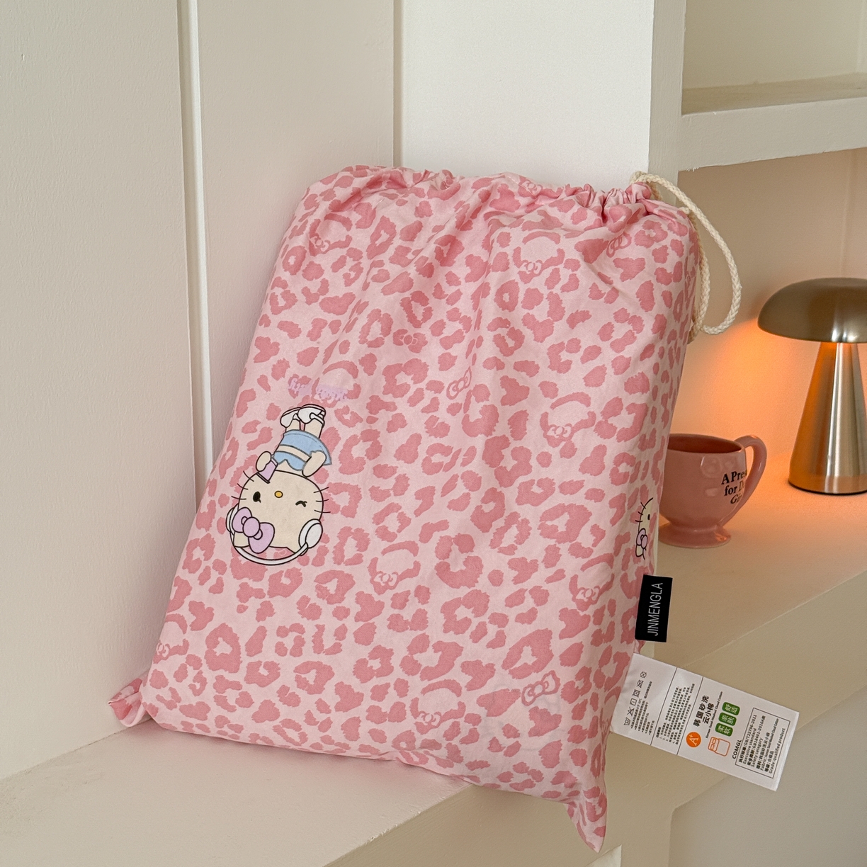 91家纺网 家纺一手货源 找家纺 （总）金梦拉家纺 2026新款春夏古法水洗仿棉砂洗云小棉小布袋四件套