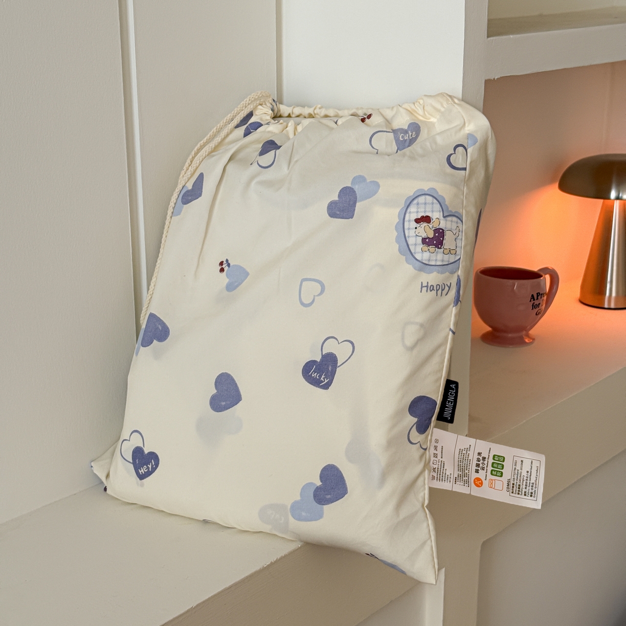 91家纺网 家纺一手货源 找家纺 （总）金梦拉家纺 2026新款春夏古法水洗仿棉砂洗云小棉小布袋四件套