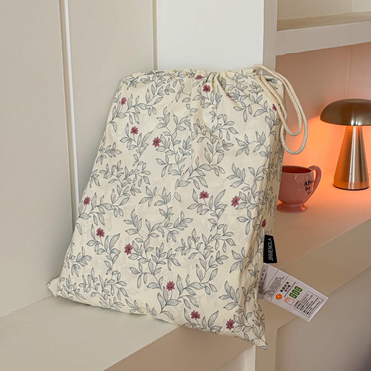 91家纺网 家纺一手货源 找家纺 （总）金梦拉家纺 2026新款春夏古法水洗仿棉砂洗云小棉小布袋四件套