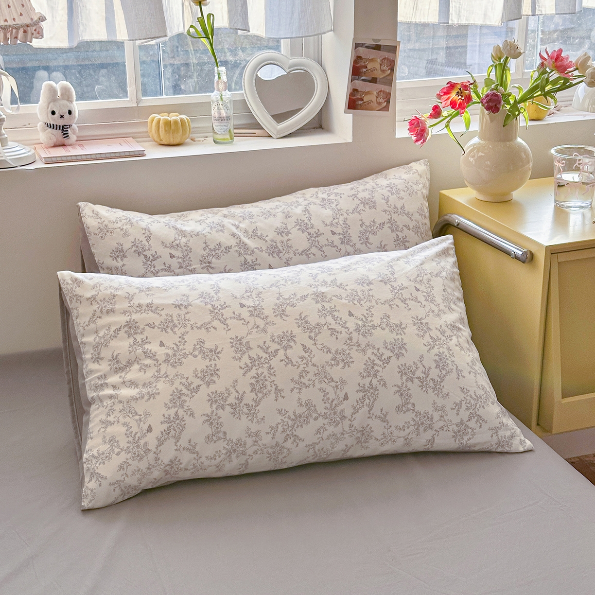 91家纺网 家纺一手货源 找家纺 金梦拉家纺 2026新款春夏古法水洗仿棉砂洗云小棉小布袋四件套 山野