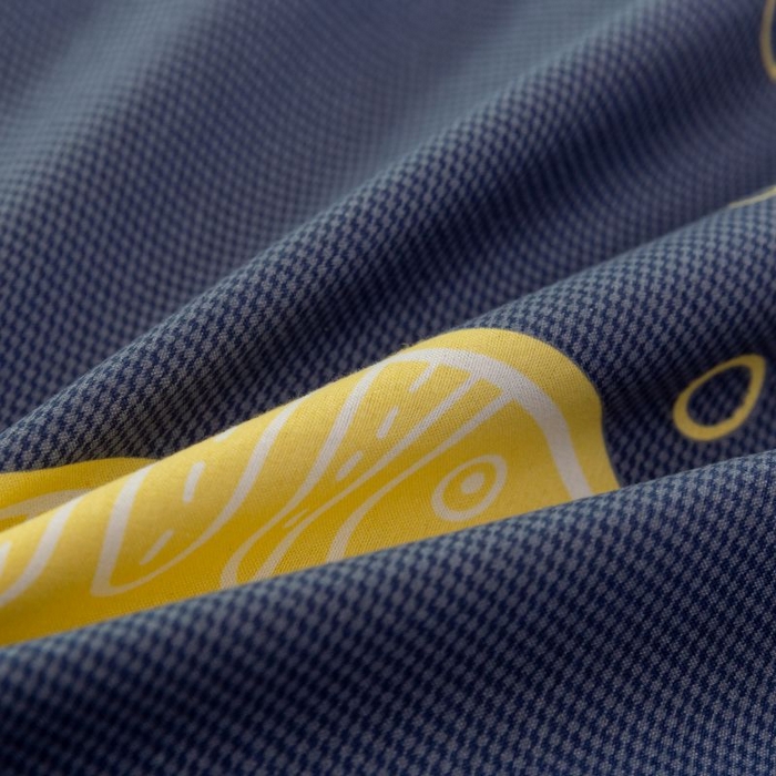 91家纺网 家纺一手货源 找家纺 简冠 开学季2025新款植物羊绒学生宿舍上下铺学生三件套四件套 游鱼