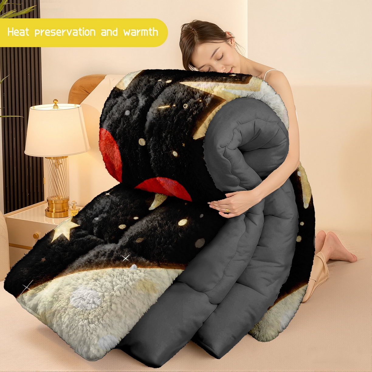 91家纺网 家纺一手货源 找家纺 合纵跨境工厂 一件定制pod模式jit跨境180G牛奶绒被子三件套一件代发temu希音集采shein亚马逊速卖通 02510140021