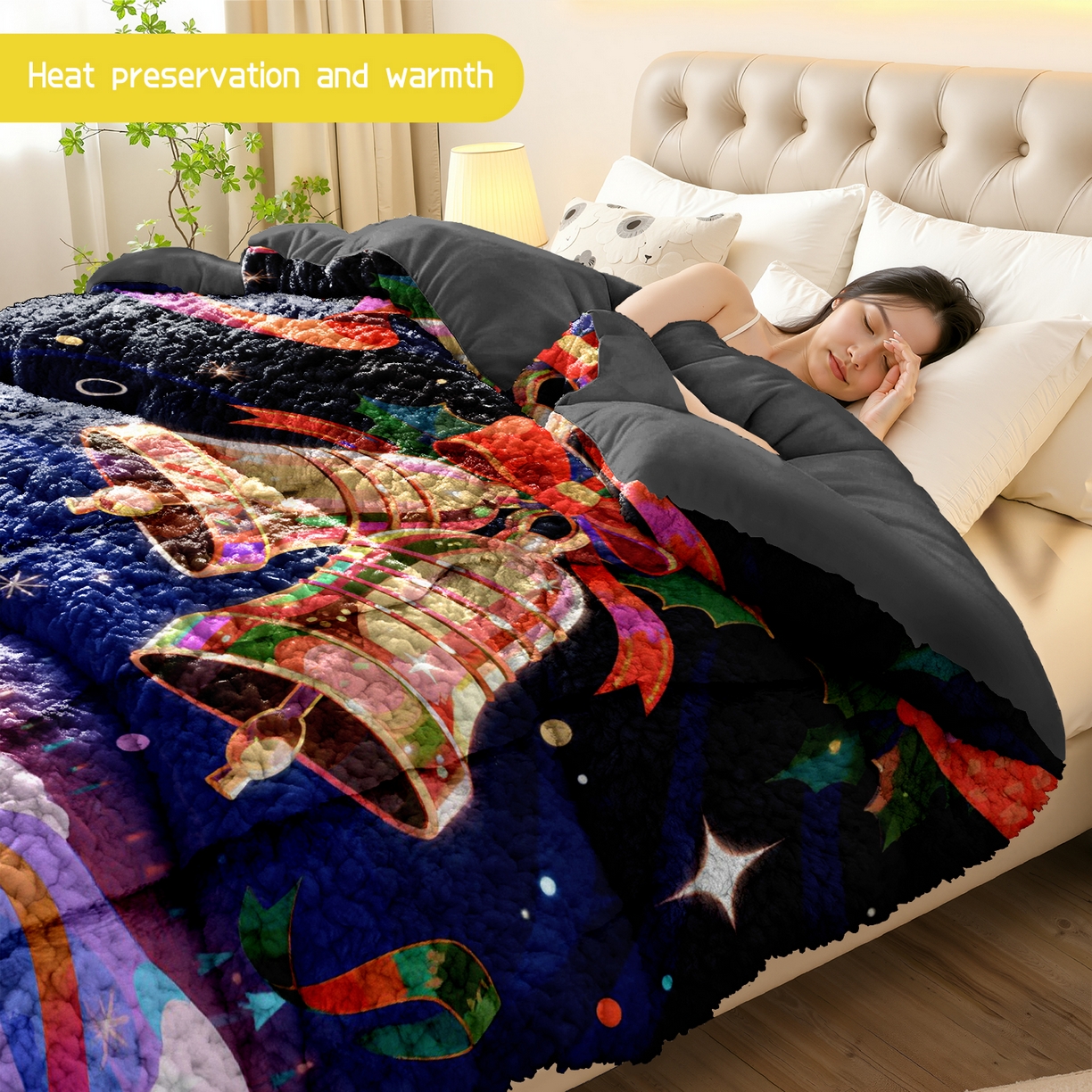 91家纺网 家纺一手货源 找家纺 合纵跨境工厂 一件定制pod模式jit跨境180G牛奶绒被子三件套一件代发temu希音集采shein亚马逊速卖通 02510140014