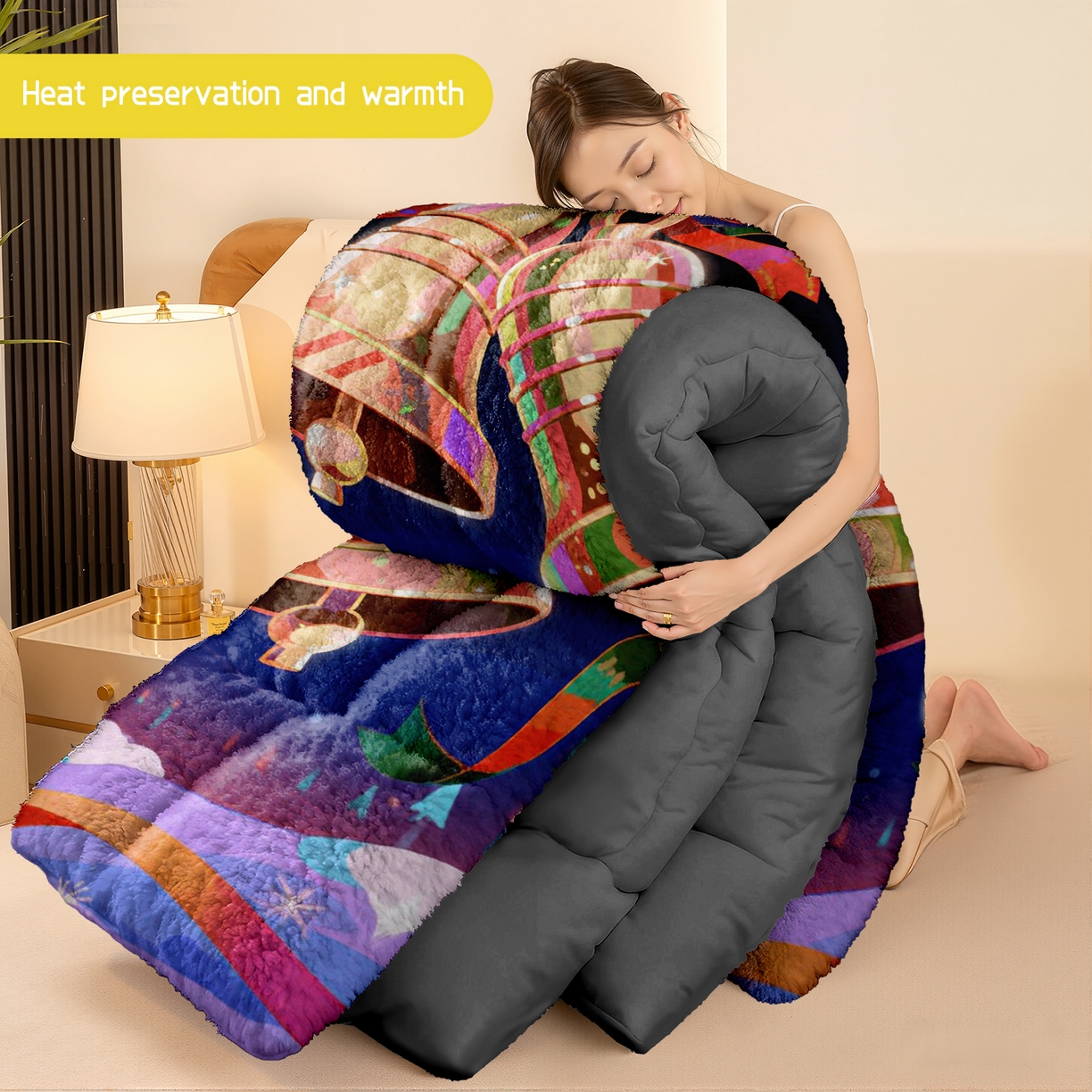 91家纺网 家纺一手货源 找家纺 合纵跨境工厂 一件定制pod模式jit跨境180G牛奶绒被子三件套一件代发temu希音集采shein亚马逊速卖通 02510140014