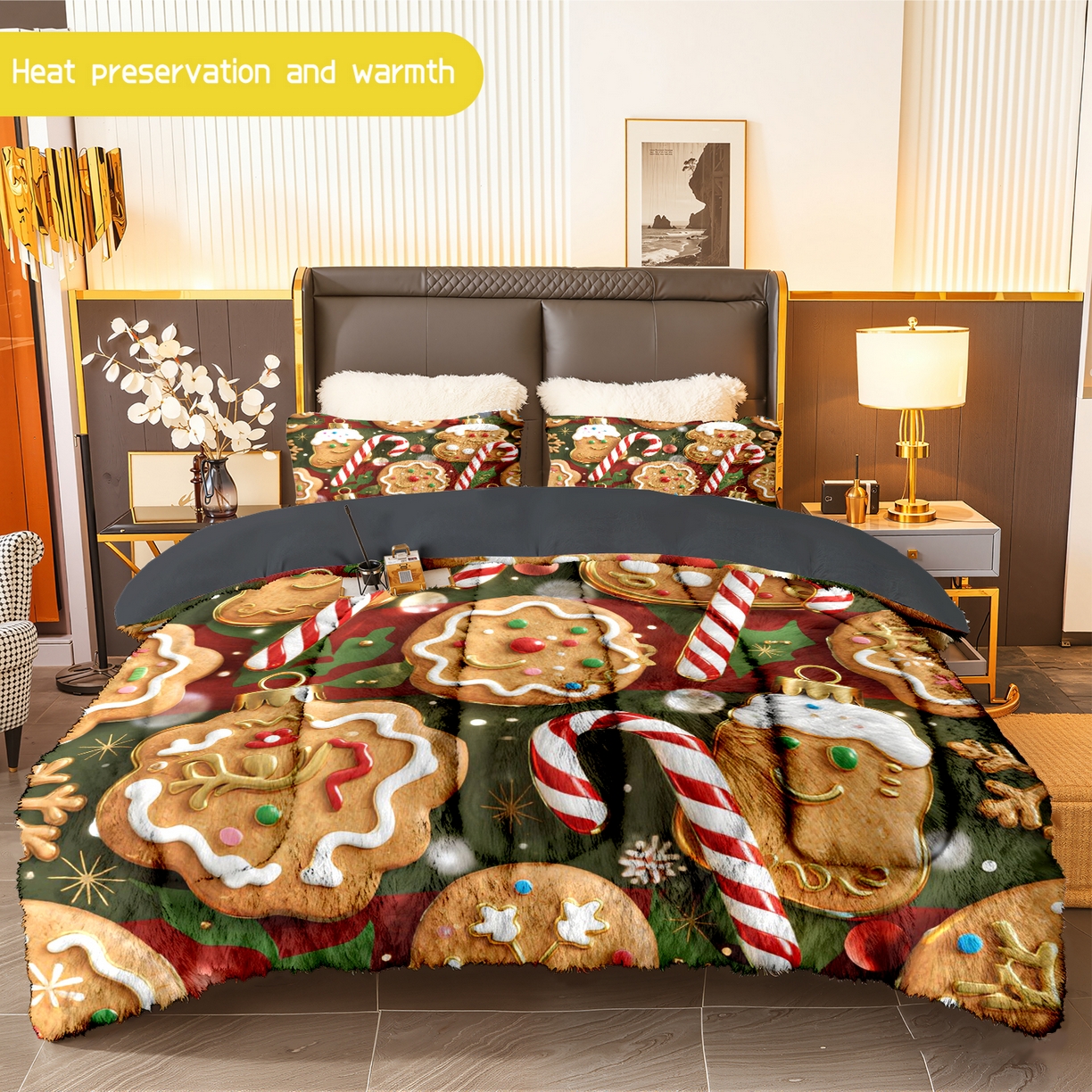 合纵跨境工厂 一件定制pod模式jit跨境180G牛奶绒被子三件套一件代发temu希音集采shein亚马逊速卖通 02510140020