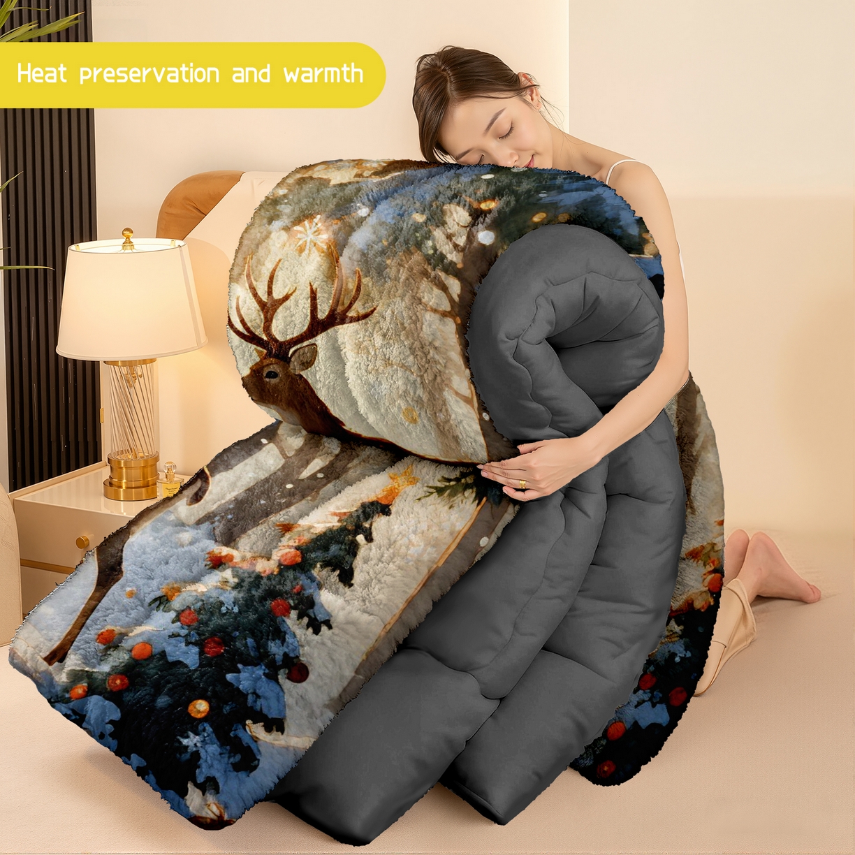 91家纺网 家纺一手货源 找家纺 合纵跨境工厂 一件定制pod模式jit跨境180G牛奶绒被子三件套一件代发temu希音集采shein亚马逊速卖通 02510140008