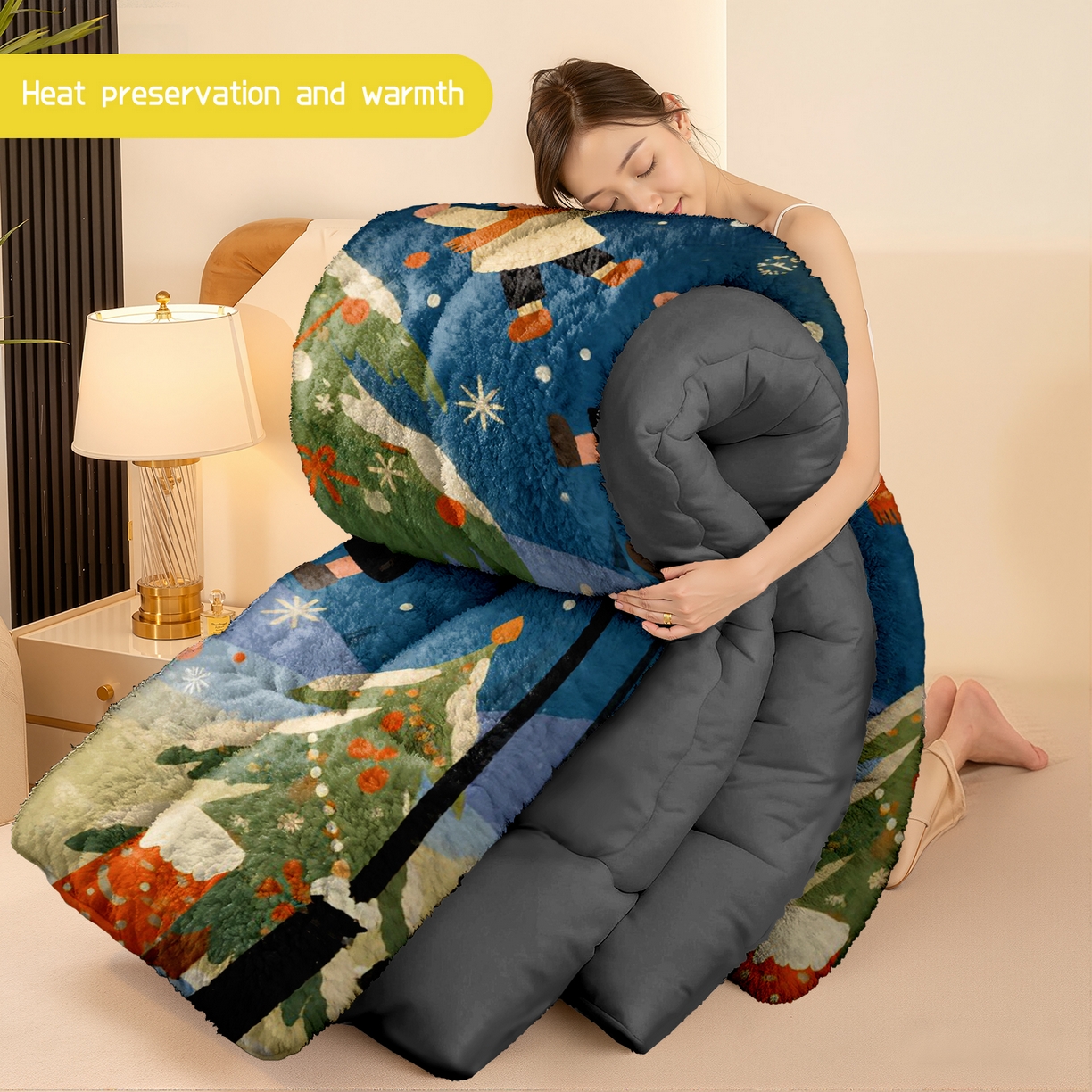 91家纺网 家纺一手货源 找家纺 合纵跨境工厂 一件定制pod模式jit跨境180G牛奶绒被子三件套一件代发temu希音集采shein亚马逊速卖通 02510140037